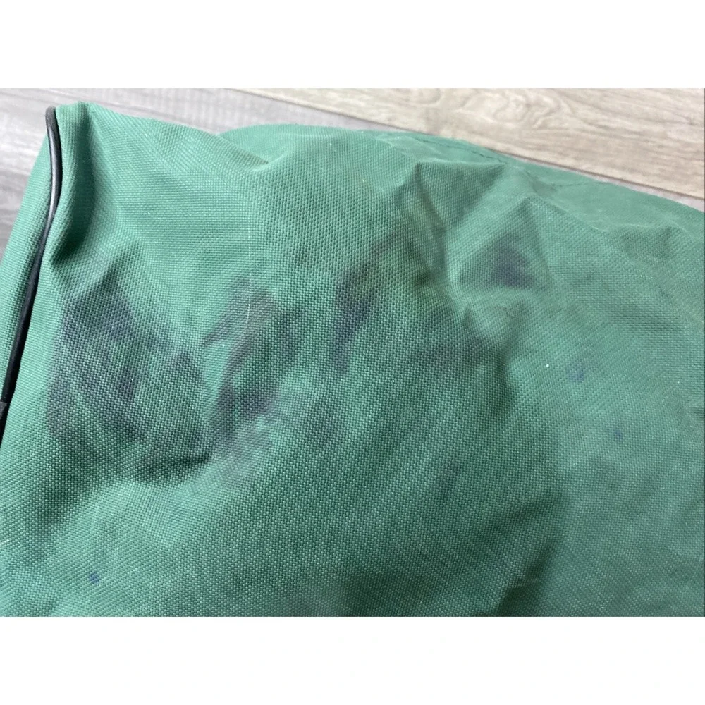 NFL Duffel Bag Unisex OS Green Fair Vintage National Car Rental Logo Canvas